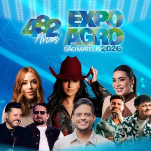 São Mateus celebra 482 anos com ExpoAgro e grandes atrações nacionais