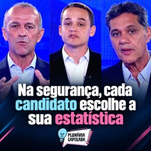 Na segurança, cada candidato escolhe a sua estatística
