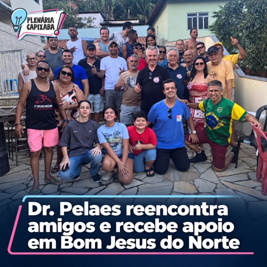 Dr. Pelaes reencontra amigos e recebe apoio em Bom Jesus do Norte