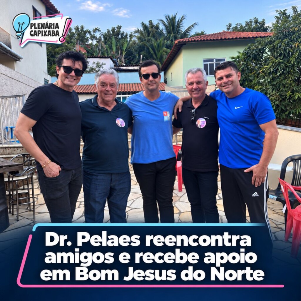 Dr. Pelaes reencontra amigos e recebe apoio em Bom Jesus do Norte