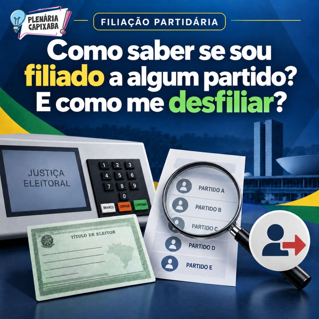 Como saber se sou filiado a algum partido? E como me desfiliar?