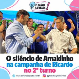O silêncio de Arnaldinho na campanha de Ricardo no 2º turno