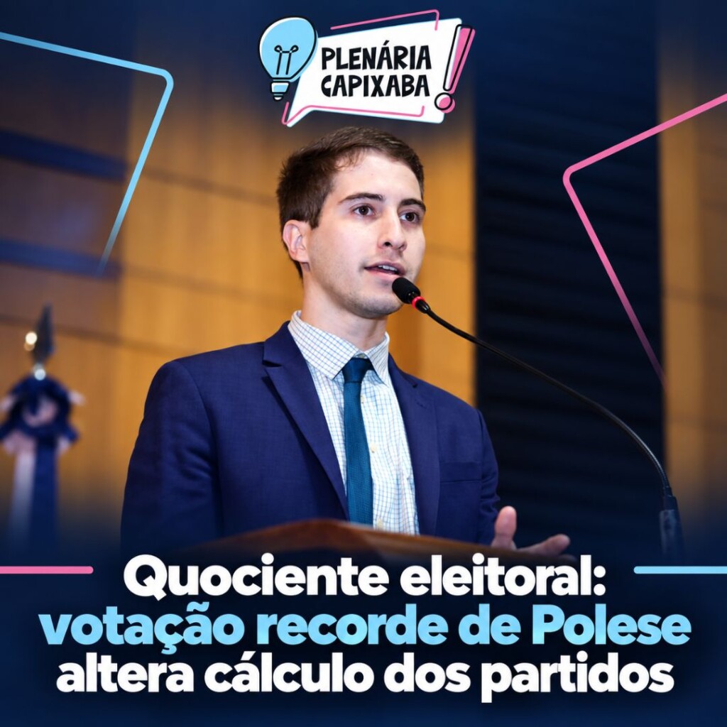 Quociente eleitoral: votação recorde de Polese altera cálculo dos partidos