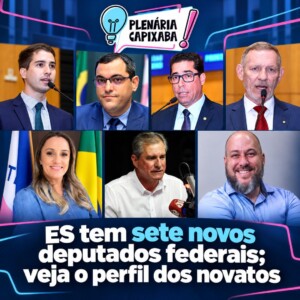 ES tem sete novos deputados federais; veja o perfil dos novatos