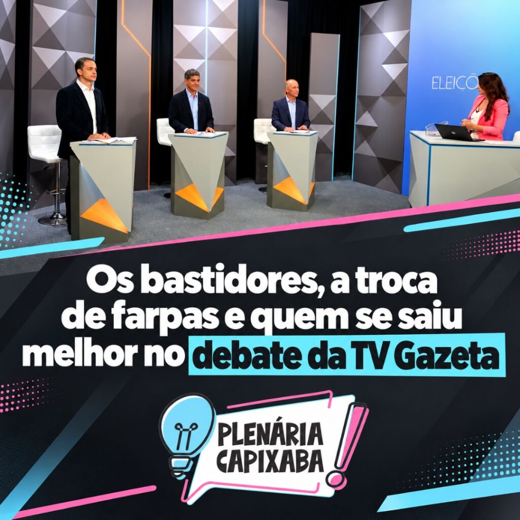 Os bastidores, a troca de farpas e quem se saiu melhor no debate da TV Gazeta