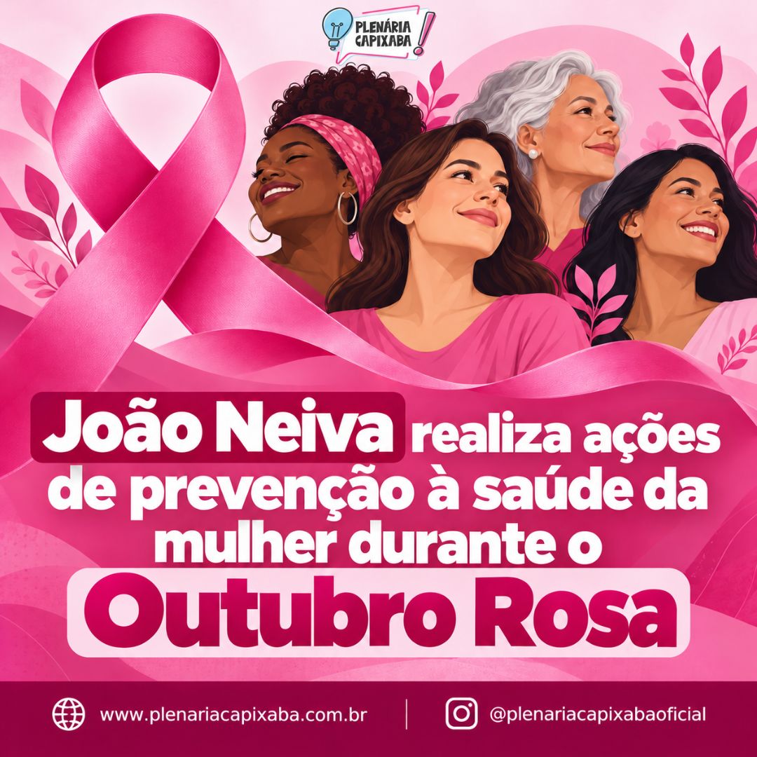 João Neiva realiza ações de prevenção à saúde da mulher durante o Outubro Rosa