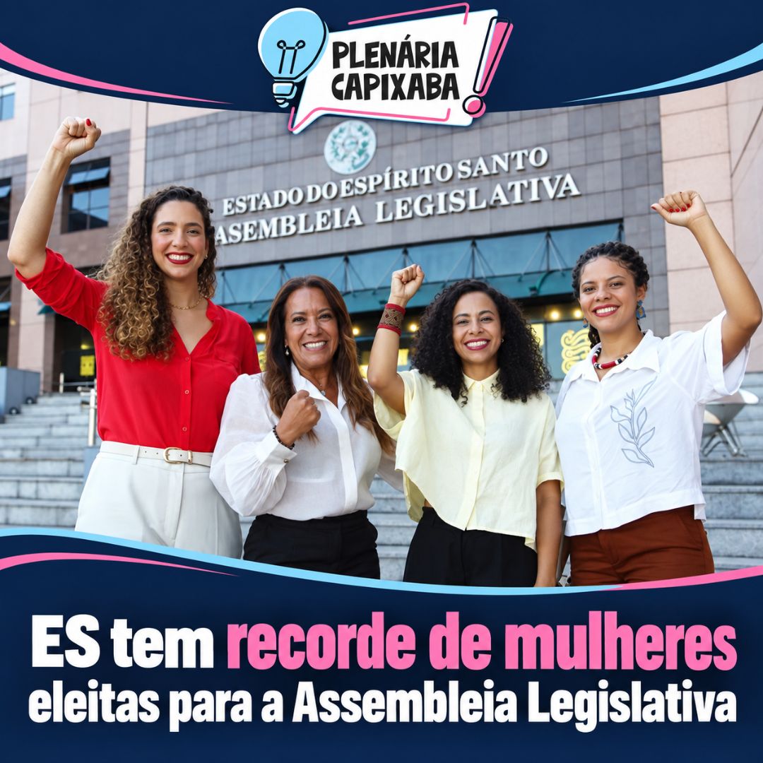 ES tem recorde de mulheres eleitas para a Assembleia Legislativa