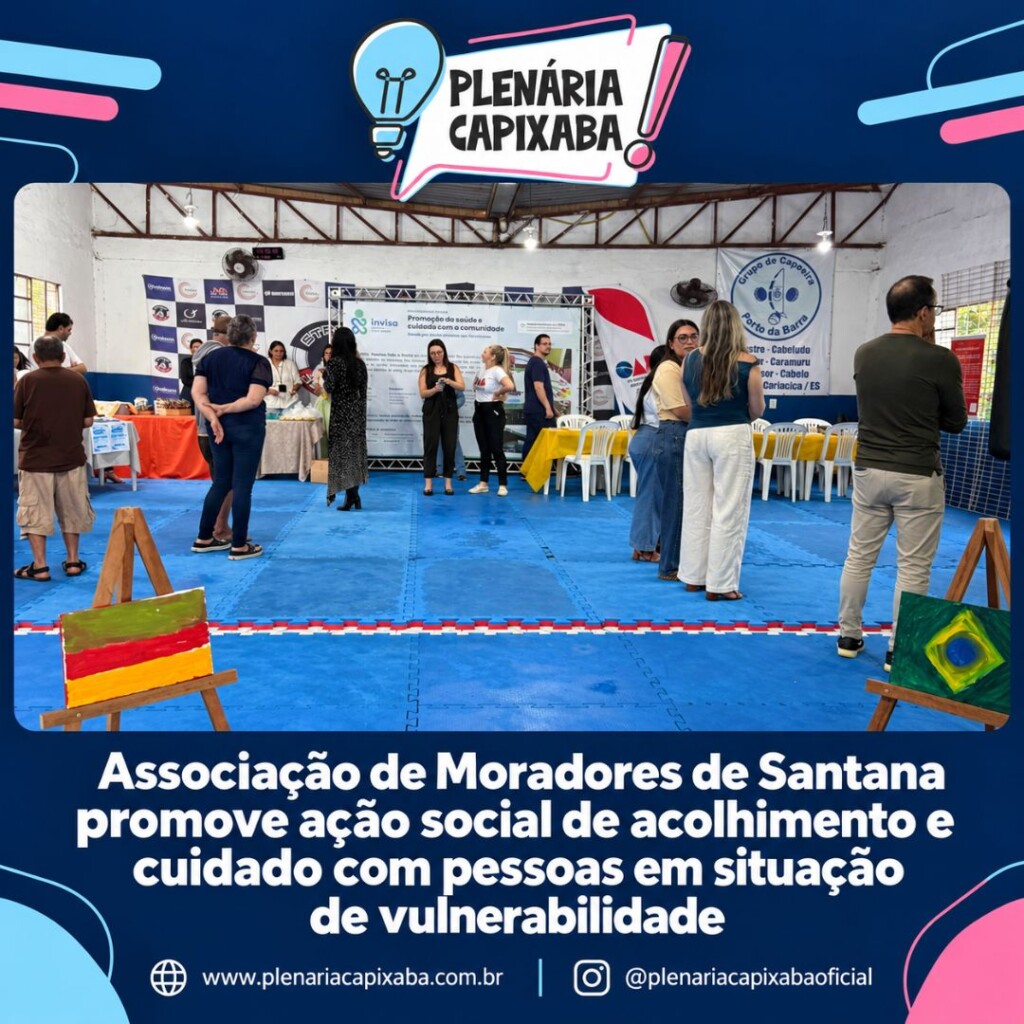 Associação de Moradores de Santana promove ação social de acolhimento e cuidado com pessoas em situação de vulnerabilidade
