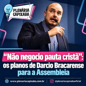 “Não negocio pauta cristã”: os planos de Darcio Bracarense para a Assembleia