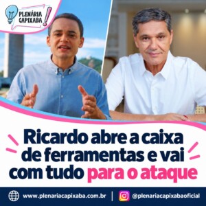 Ricardo abre a caixa de ferramentas e vai com tudo para o ataque