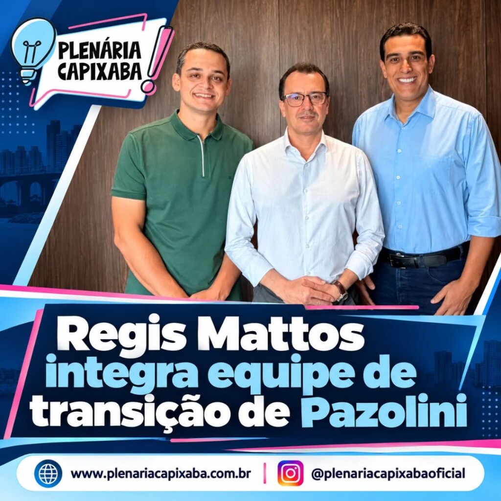 Regis Mattos integra equipe de transição de Pazolini