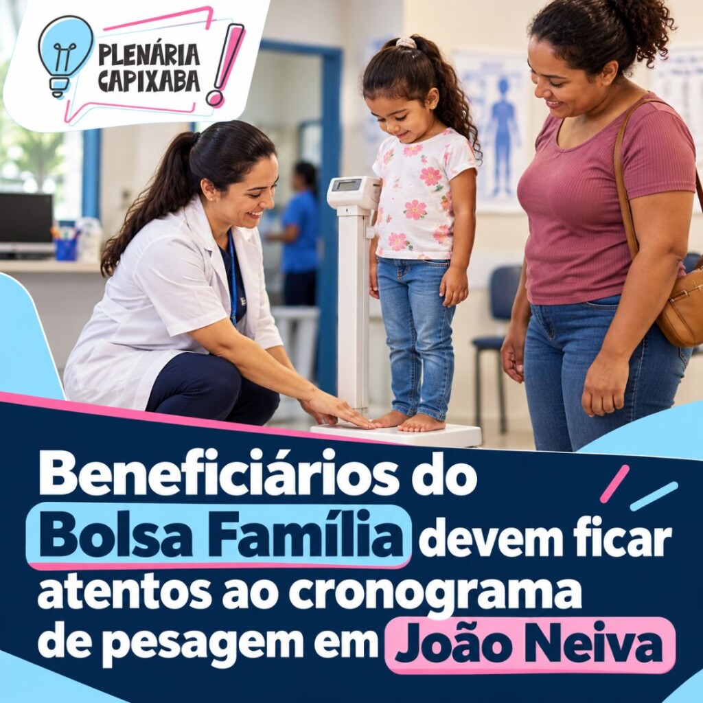 Beneficiários do Bolsa Família devem ficar atentos ao cronograma de pesagem em João Neiva