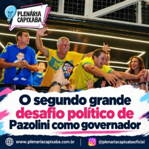 O segundo grande desafio político de Pazolini como governador