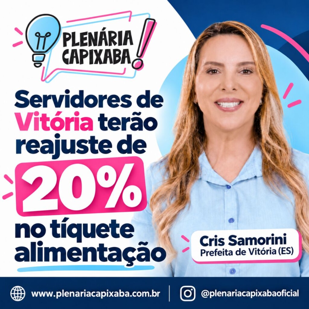 Servidores de Vitória terão reajuste de 20% no tíquete alimentação